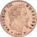 França, Napoleon III, 5 Francs, Napoléon III, 1864, Paris, Dourado, EF(40-45)