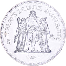 France, 50 Francs, Hercule, 1974, Paris, série FDC, Argent, FDC, Gadoury:882