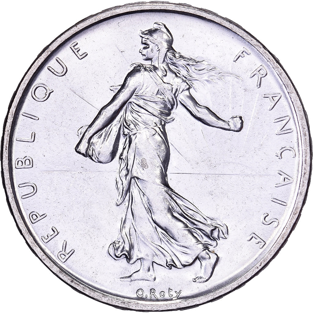 Francia, 5 Francs, Semeuse, 1960, Argento, SPL, Gadoury:770, Le Franc:F.340