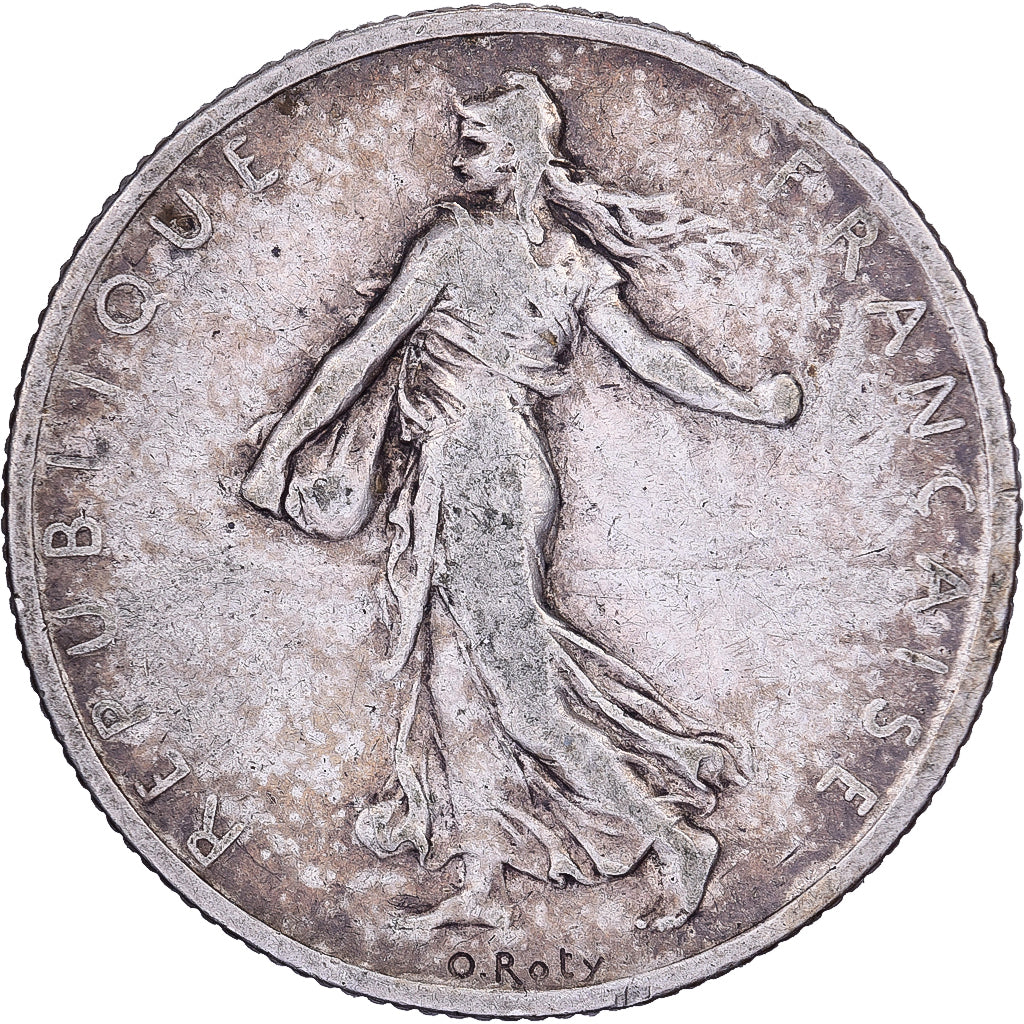 France, 2 Francs, Semeuse, 1900, Paris, Silver, VF(20-25), Gadoury:532, KM:845.1