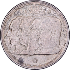 Belgium, Régence Prince Charles, 100 Francs, 1950, Brussels, Silver, EF(40-45)