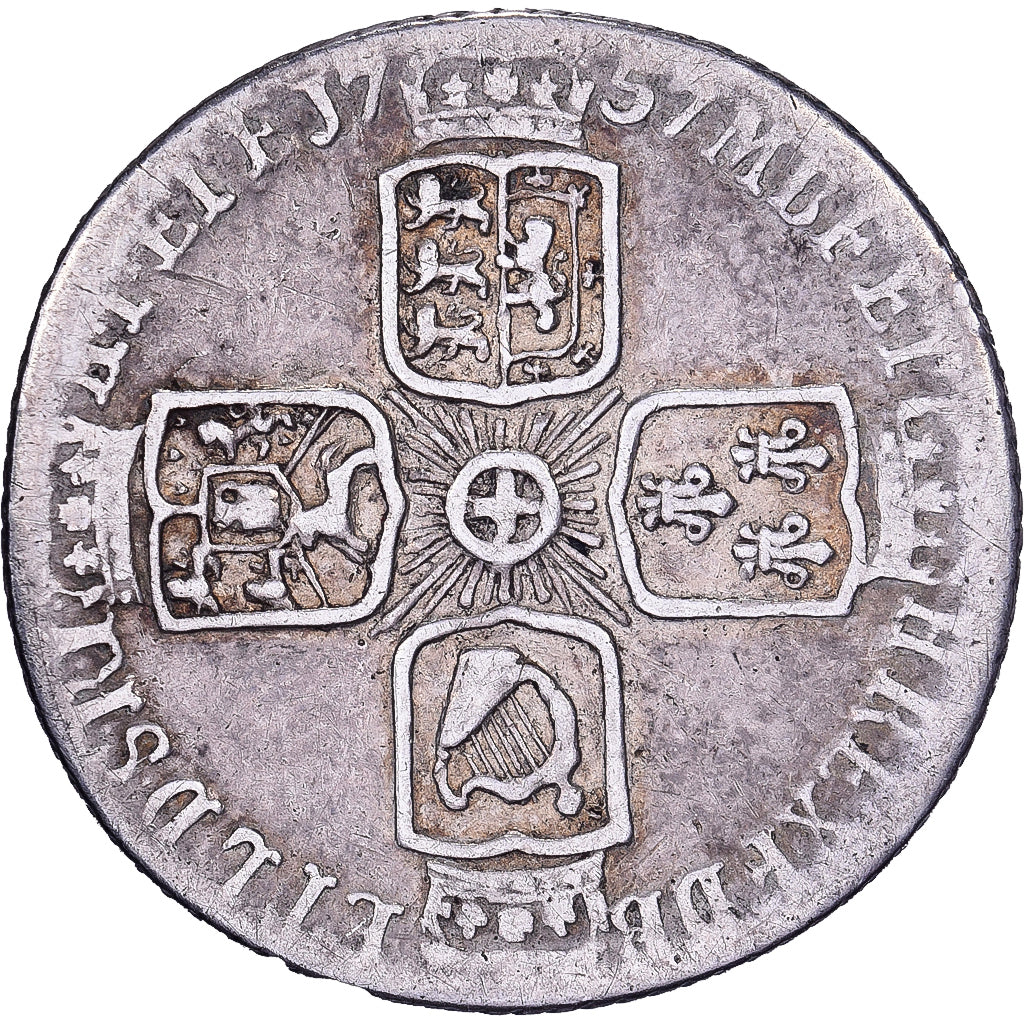 Großbritannien, George II, 6 Pence, 1757, Silber, S