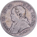 CITTÀ DEL VATICANO, PAPAL STATES, Pius IX, 1 Lire, 1866, Rome, Argento, B+