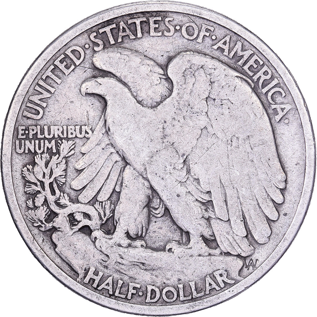 Vereinigte Staaten, Half Dollar, Walking Liberty, 1936, Philadelphia, Silber, S