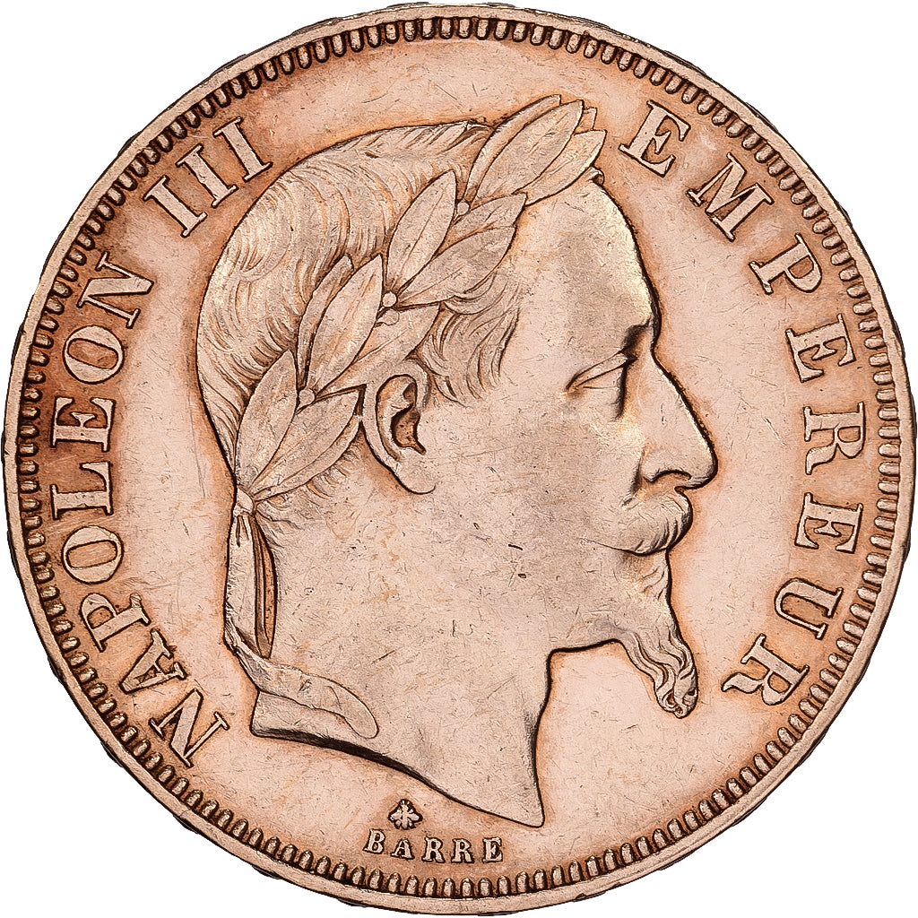 Francia, Napoleon III, 50 Francs, 1862, Paris, Oro, BB+, Gadoury:1112, Le