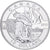 Canada, Élisabeth II, 10 Dollars, The Inukshuk, 2013, 1/2 Once, Argent, FDC