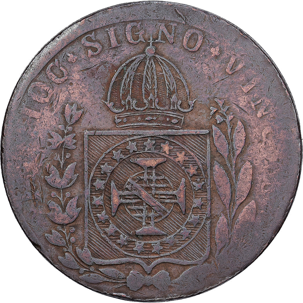 Brésil, Pedro I, 80 Reis, 