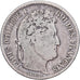 Francja, Franc, Louis-Philippe, 1837, Lille, Srebro, VF(20-25), Gadoury:453