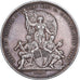 Schweiz, 5 Francs, 1881, Bern, Fête du tir fédéral à Fribourg, Silber, SS+