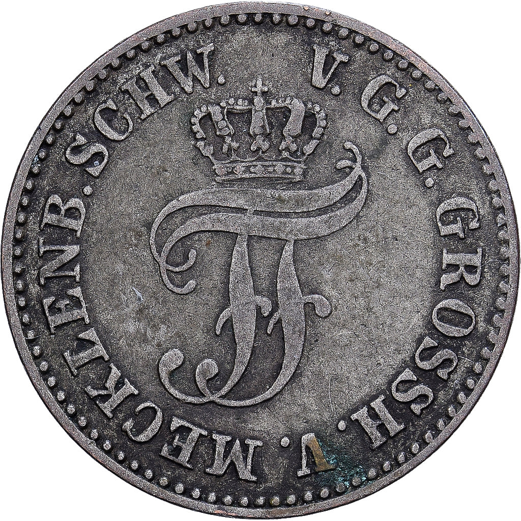 Estados alemanes, MECKLENBURG-SCHWERIN, Friedrich Franz II, 1/48 Thaler