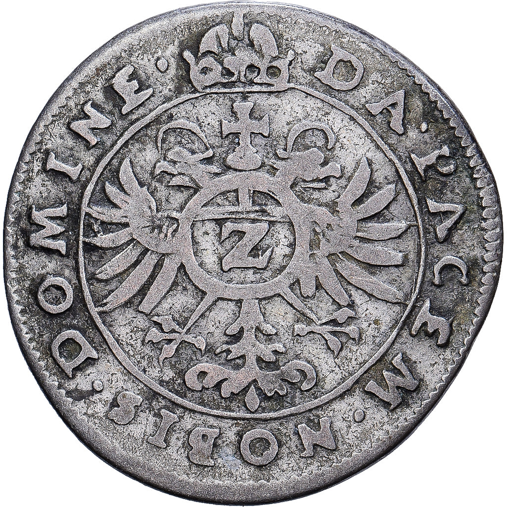 German States, REGENSBURG, 2 Kreuzer, Halbbatzen, '1634', Regensburg, Silver
