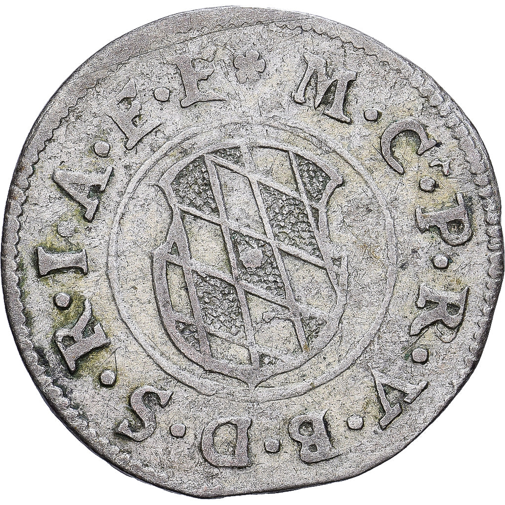 Estados alemanes, BAVARIA, Maximilian I, 2 Kreuzer, 1/2 Batzen, '1624', Munich