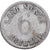 Duitse staten, SAXE-MEININGEN, Bernhard II, 6 Kreuzer, 1827, Zilver, FR, KM:116