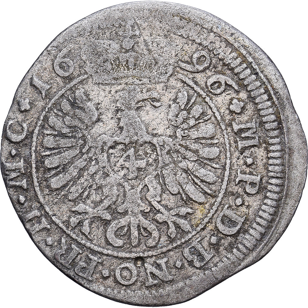 German States, BRANDENBURG-ANSBACH, Georg Friedrich II, 4 Kreuzer, Batzen