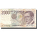 Nota, Itália, 2000 Lire, KM:115, EF(40-45)