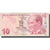 Banknot, Turcja, 10 Lira, KM:223, VF(20-25)