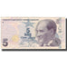 Banknot, Turcja, 5 Lira, KM:222, VF(20-25)