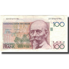 Billete, 100 Francs, Bélgica, KM:140a, MBC