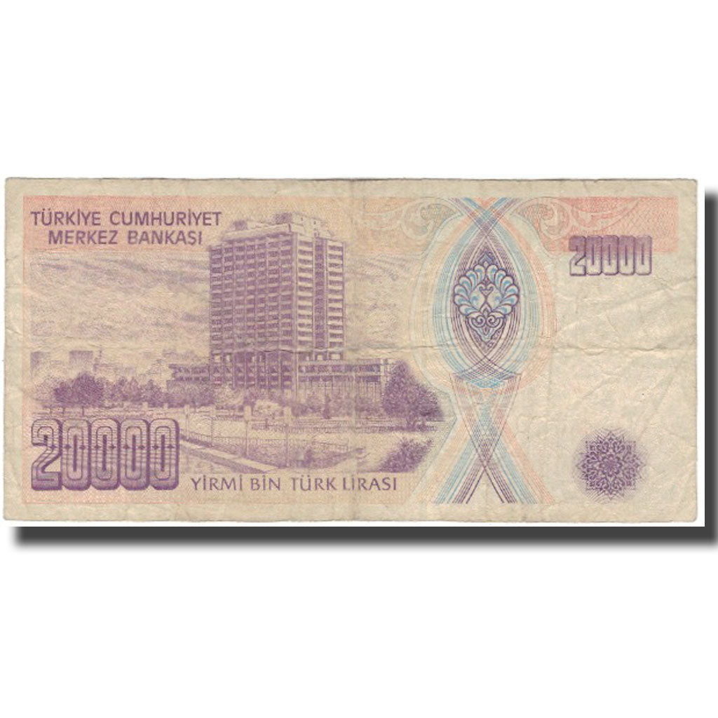 Billet, Turquie, 20,000 Lira, KM:202, B