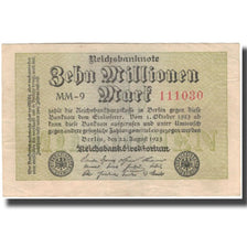 Geldschein, Deutschland, 10 Millionen Mark, 1923, KM:106a, SS