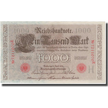 Nota, Alemanha, 1000 Mark, 1910, KM:44b, AU(55-58)