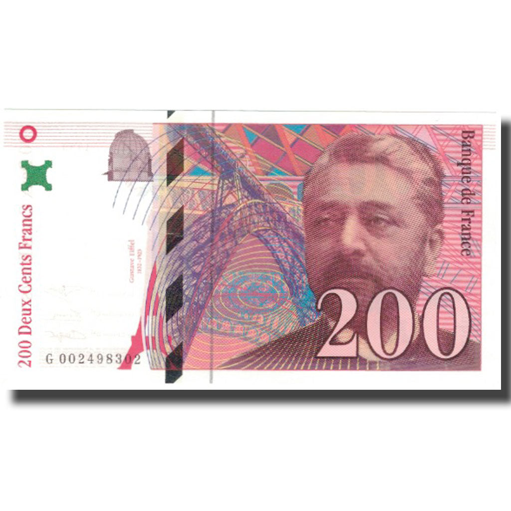 France, 200 Francs, Eiffel, 1995, UNC(63), Fayette:75.1, KM:159a