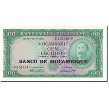 Geldschein, Mosambik, 100 Escudos, 1961-03-27, KM:117a, UNZ-