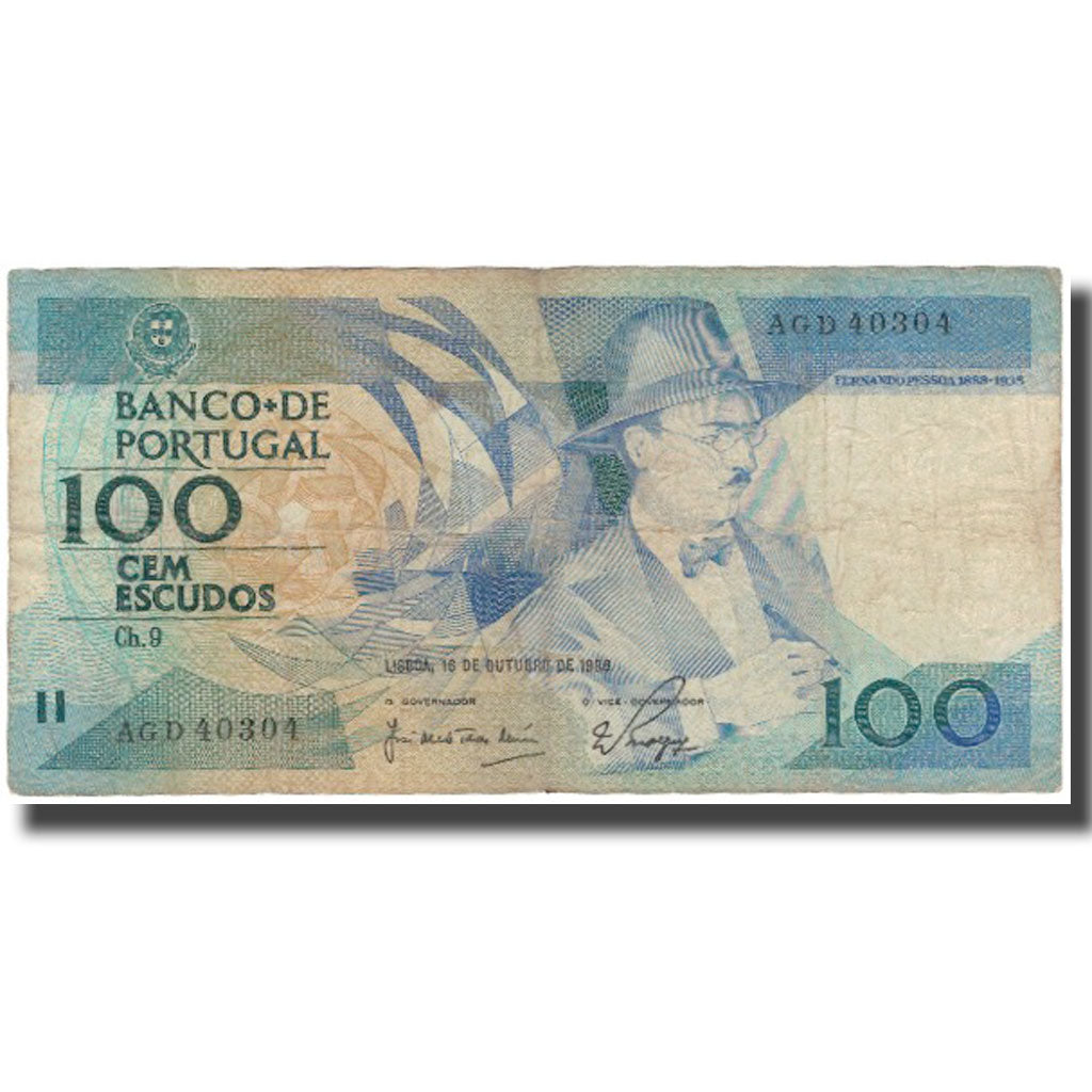Banconote, Portogallo, 100 Escudos, 1986-10-16, KM:179a, B