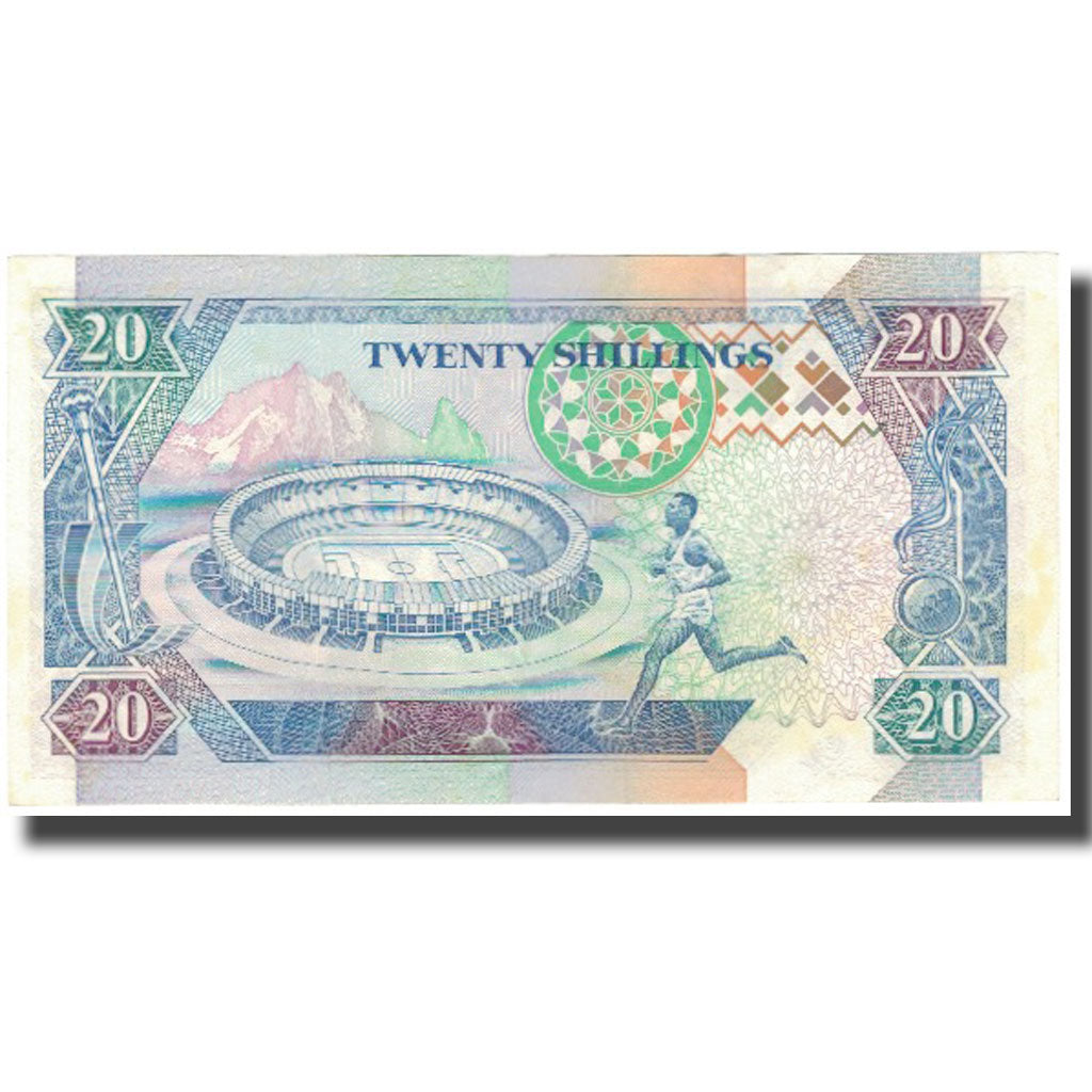 Banknote, Kenya, 20 Shillings, 1993-09-14, KM:31a, AU(55-58)