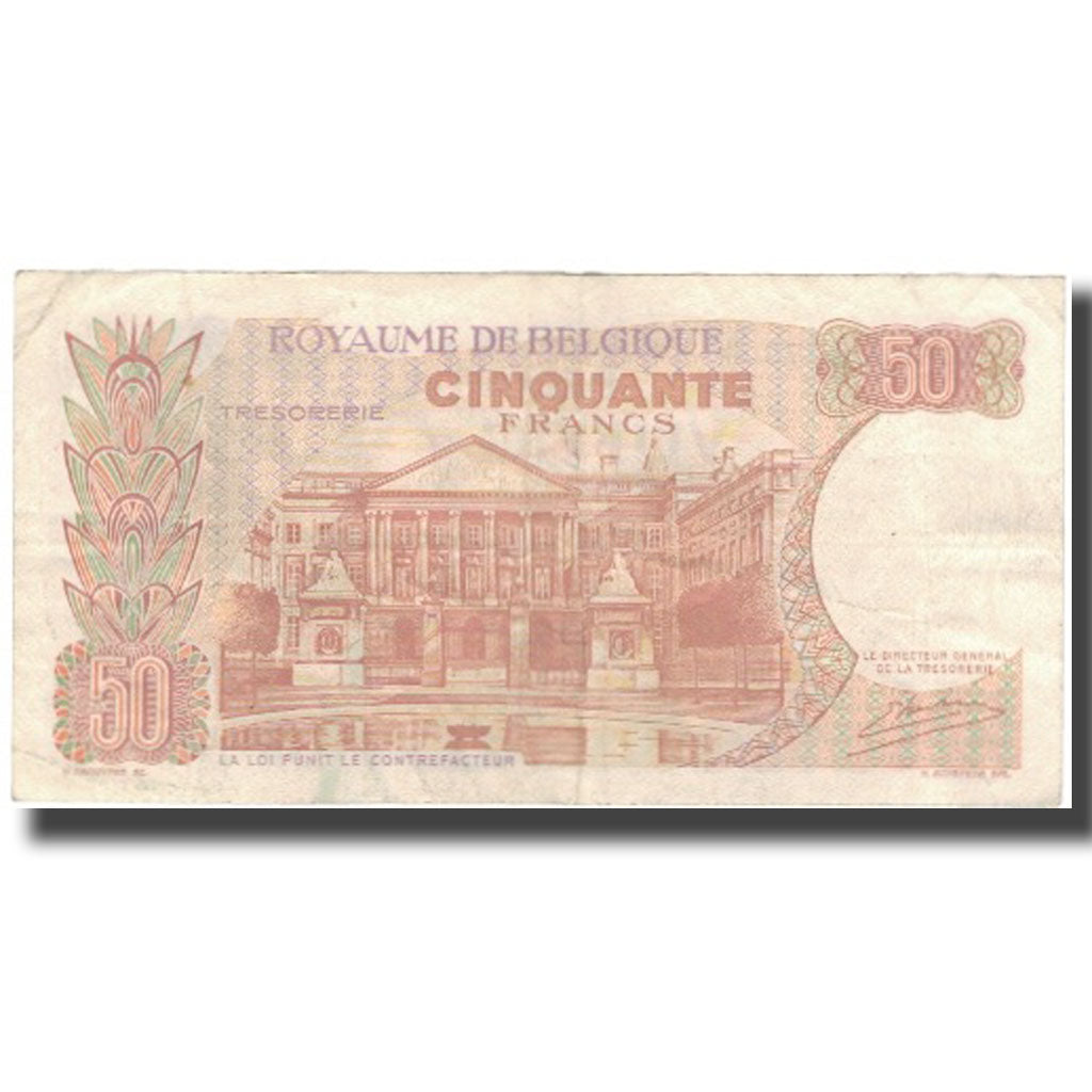 Billet, Belgique, 50 Francs, 1966-05-16, KM:139, TB+