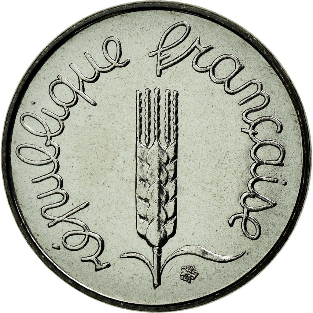 Coin, France, Épi, Centime, 1985, MS(65-70), Stainless Steel, Gadoury:91