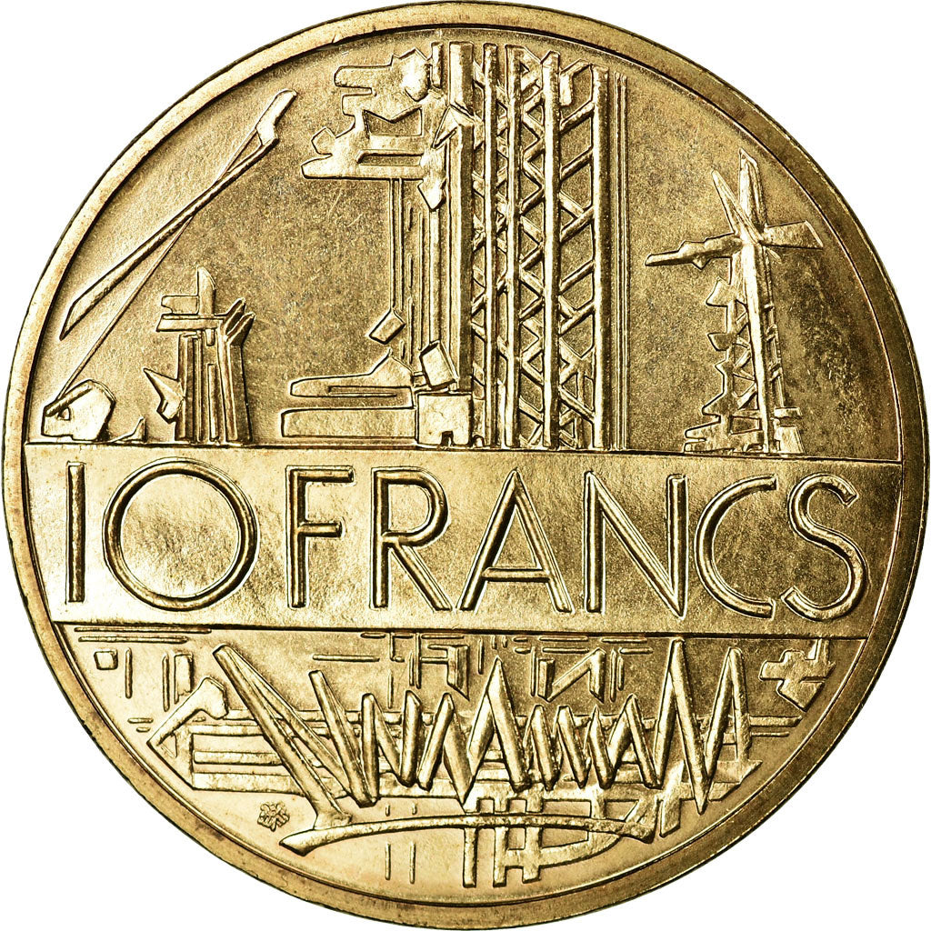 Moneda, Francia, Mathieu, 10 Francs, 1985, FDC, Níquel - latón, Gadoury:814