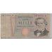 Banconote, Italia, 1000 Lire, KM:101c, B+