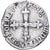 Francia, Henri III, 1/4 Ecu croix de face, 158[?], Nantes, Plata, BC+