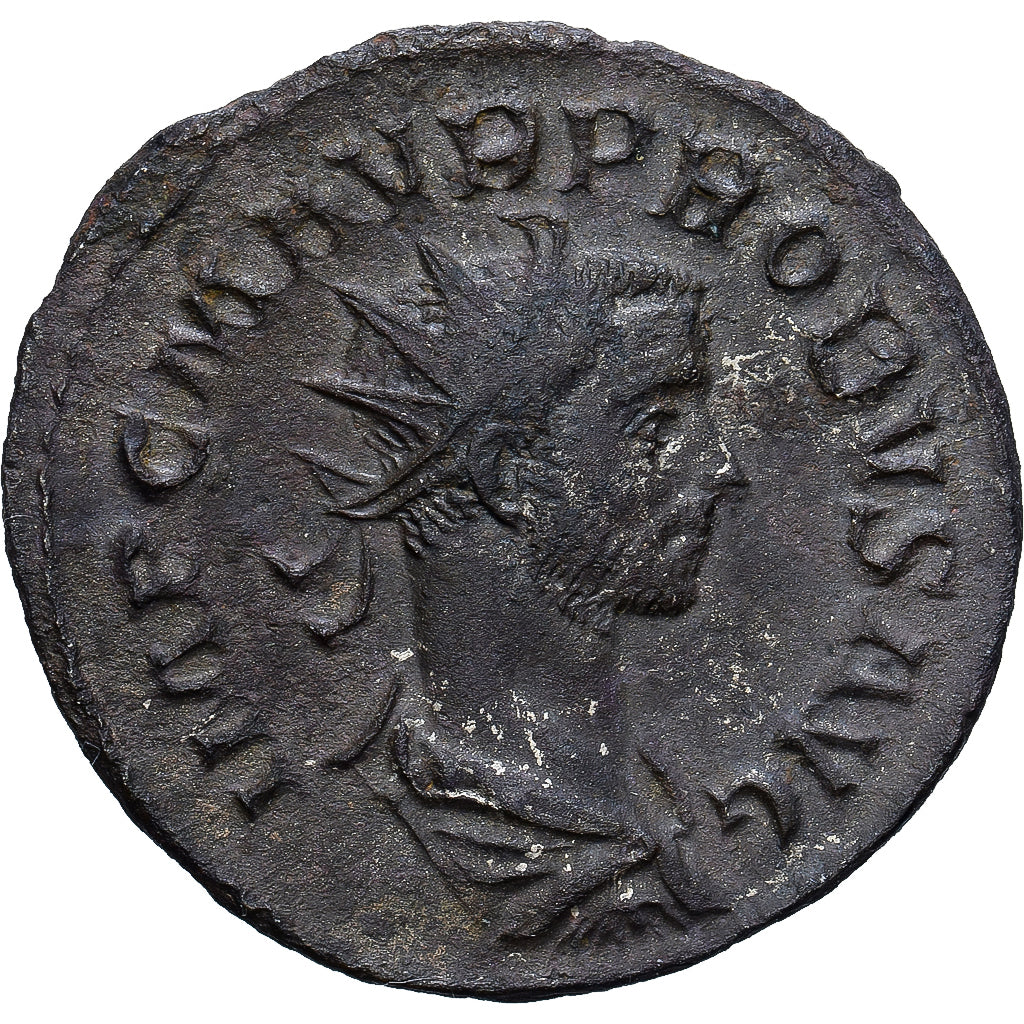 Probus, Aurelianus, 276-282, Lugdunum, Billon, SS+, RIC:37