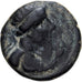 Kushan Empire, Vima Takto, Drachm, 55-105, Bronze, S+