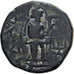 Kushan Empire, Kanishka I, Drachm, 127-152, Bronze, EF(40-45)