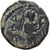 Kushan Empire, Kanishka I, Drachm, 127-152, Bronze, EF(40-45)