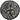 Kushan Empire, Kanishka I, Drachm, 127-152, Bronze, EF(40-45)