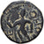 Kushan Empire, Kanishka I, Drachm, 127-152, Bronze, EF(40-45)