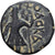 Kushan Empire, Kanishka I, Drachm, 127-152, Bronze, EF(40-45)