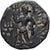 Kushan Empire, Kanishka I, Drachm, 127-152, Bronze, EF(40-45)