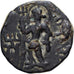 Kushan Empire, Kanishka I, Drachm, 127-152, Bronze, EF(40-45)
