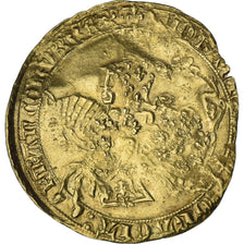 Francia, Jean II le Bon, Franc à cheval, 1360-1364, Oro, MBC+, Duplessy:294