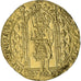 Francja, Charles V, Franc à pied, 1365-1380, Złoto, MS(60-62), Duplessy:360