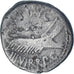 Marcus Antonius, Legionary Denarius, 32-31 BC, Military mint, Prata, VF(20-25)