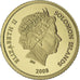 Solomon Islands, Elizabeth II, 5 Dollars, Daedalus, 2008, Gold, MS(65-70)