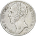 Holandia, William II, Gulden, 1847, Utrecht, Srebro, AU(50-53), KM:66