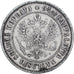 Finlândia, Alexander III, Markka, 1890, Helsinki, Prata, AU(55-58), KM:3.2