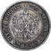 Finlândia, Alexander III, Markka, 1890, Helsinki, Prata, AU(55-58), KM:3.2